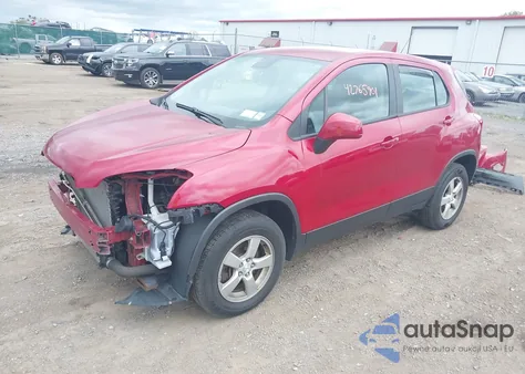 2015 Chevrolet Trax 1Ls из США, поврежденный, VIN KL7CJPSBXFB060668